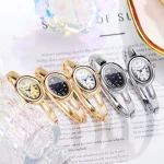 Elegant Oval Dial Women Bracelet Watch Fashion Ladies Quartz Wristwatch Reloj Mujer Girls Clock Gift 5