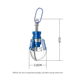 Creative Mini Doll Machine Claw Keychain For Women Plastic Material Fingertip Gripper Girls Bag Pendant Keyring Jewelry N908 6