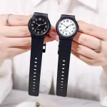 Exam Watch Silicone Strap Simple Women Watch Student Ladies Quartz Wristwatch Waterproof Round Small Dial for Women 2