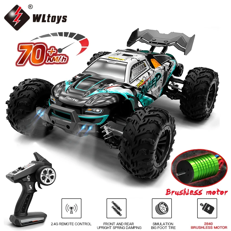 1:16 70KM/H Or 50KM/H 4WD RC Car With LED Remote Control Cars High Speed Drift Monster 4x4 Truck for Kids vs Wltoys 144001 Toys 1:16 70KM/H Or 50KM/H 4WD RC Car With LED Remote Control Cars High Speed Drift Monster 4x4 Truck for Kids vs Wltoys 144001 Toys