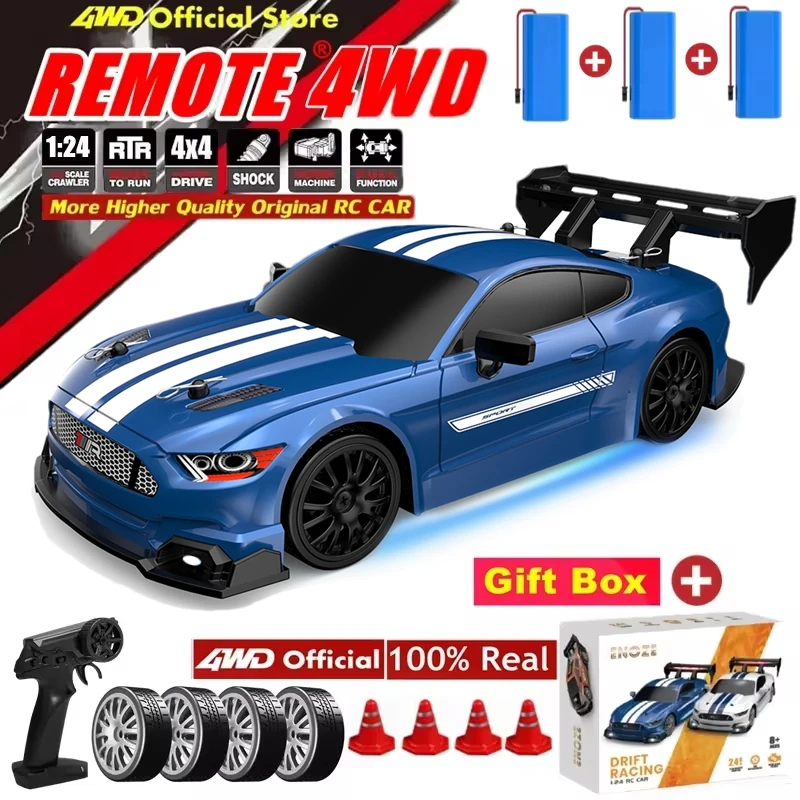 4WD RC Drift Car Remote Control GTRPRO AE86PRO Model 4x4 Racing RTR Radio Truck Vehicle Toy Gift for Boy Girl Children Kid Adult 4WD RC Drift Car Remote Control GTRPRO AE86PRO Model 4x4 Racing RTR Radio Truck Vehicle Toy Gift for Boy Girl Children Kid Adult
