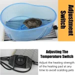 5-45W Terrarium Reptiles Heat Mat Climbing Pet Heating Warm Pads Adjustable Temperature Controller Mats Reptiles Supplies 4
