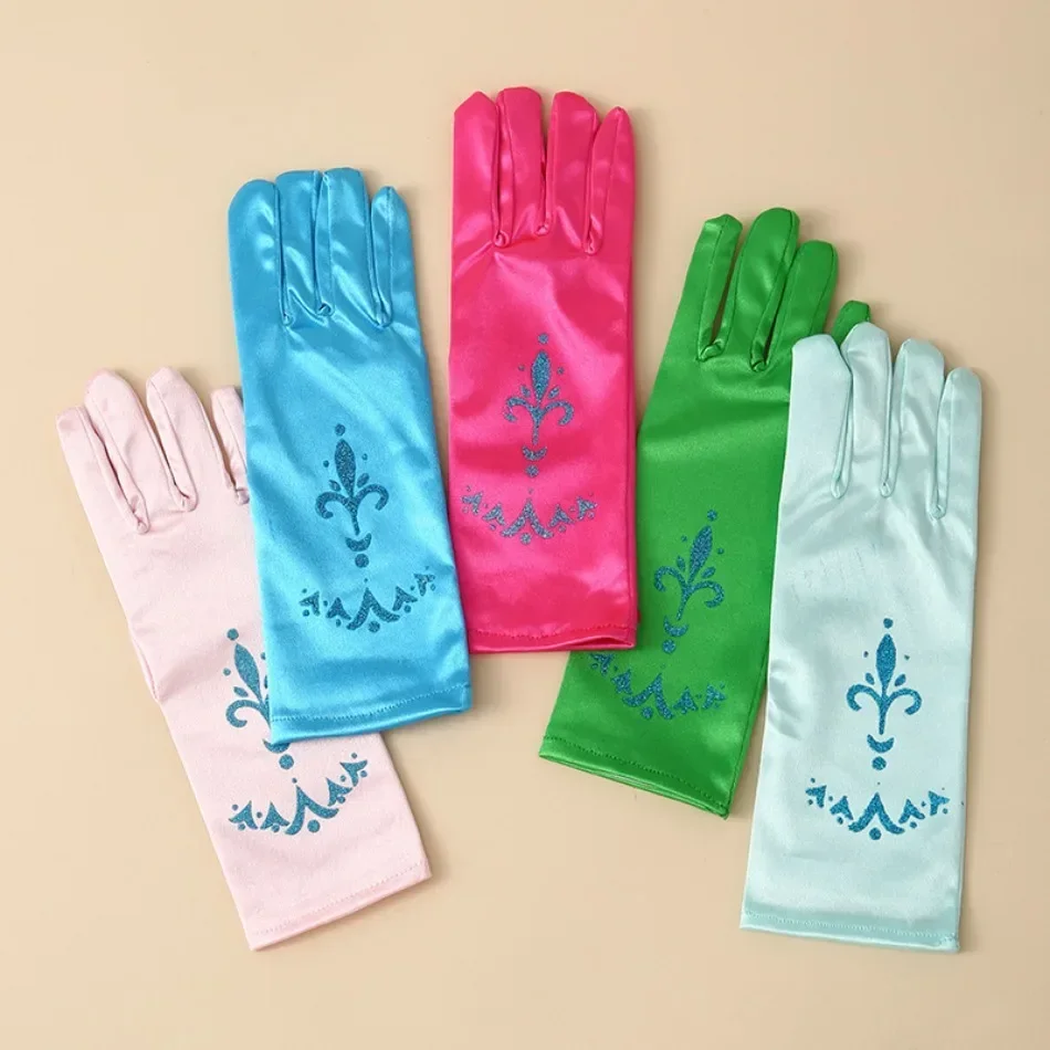 Flower Girl Wedding Gloves Princess Girls Elsa Anna Accessories Set Kids Party Cosplay Belle Sofia Snow Queen Snow Flake Gloves Flower Girl Wedding Gloves Princess Girls Elsa Anna Accessories Set Kids Party Cosplay Belle Sofia Snow Queen Snow Flake Gloves