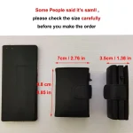 Rfid Microfiber Leather Men Wallets Fashion Card Holder Trifold Wallet Money Bags Smart Slim Thin Coin Pocket Wallet Purse 5