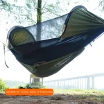 2025 new Outdoor Storage Small Hammocks For Portable Camping Travel Garden Nature Hike Clothes Shoes Equipment Small Hammock 5