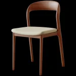 Desk Dining Chair Kitchen Furniture Home Outdoor Living Room Modern Dining Hotel Sets Wooden Relaxing Stuhl Balcony Furniture 4