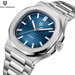 PAGANI DESIGN 2025 New Men's Watches Luxury Automatic Watch For Men Mechanical 40MM WristWatch Stainless Steel AR Sapphire glass 2