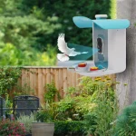 Bird Feeder with Camera & Solar Panel AI Bird Identification – Watch Birds Live from Your Phone in Backyard 3