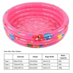 Inflatable Baby Swimming Pool Sea Ball Pool Portable Outdoor Children Basin Bathtub Infant Water Game Play Pool 4