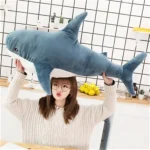 Shark Soft Stuffed Toys Sea Animal Accompany Pillow Plushies Animal Doll For Children Boys Gifts Birthday Party Decor 3