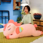 Cute Pony Plush Toy Rainbow Angel Unicorn Girl Heart Plush Doll Simulation Pony Stuffed Pillow Girlfriend Birthday Gift 5
