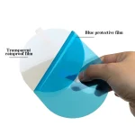 2pcs Universal Anti-Fog Anti-glare Rainproof Car Tuning Rearview Mirror Trim Film Cover Exterior Parts Car Glass Accessories 2