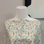 145×50cm Cotton Poplin Pastoral Floral 40S Tissun Liberty Fabric For Kids Baby Sewing Cloth Dresses Skirt DIY Handmade Patchwork 6