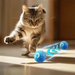 Smart Dog Toys Ball Electronic Interactive Pet Toy Moving Ball USB Automatic Moving Bouncing for Puppy Birthday gift Cat Product 3