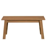 Wood Rectangle Coffee Table, Walnut Finish 4