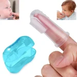 Super Soft Pet Finger Toothbrush Teddy Dog Brush Bad Breath Tartar Teeth Care Tool Dog Cat Cleaning Silicagel Pet Supplies 6