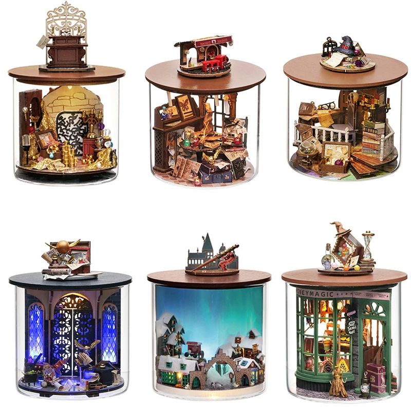 Wooden Mini DIY Doll house Kit For Making And Assembling Room Models Toys Home And Bedroom Decorations With Furniture Dollhouse Wooden Mini DIY Doll house Kit For Making And Assembling Room Models Toys Home And Bedroom Decorations With Furniture Dollhouse