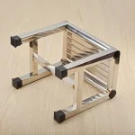 Multi Functional Stainless Steel Stool - Durable Thick & Sturdy Stool, Ideal for Living Room, Bathroom, Kitchen, Corridors 5