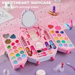 Wardrobe children's makeup bag girl, princess truly washable, pretending to play with makeup set toys, non-toxic and safe 3