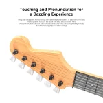 Children-size Electric Guitar Attracts Children Attention 4 String Guita Beginners' Level Guitar Puzzle And Musical Instruments 5