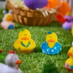 Joyfy Rubber Ducks Random Assortment Mini Rubber Duckie Toys for Kids Bath Shower Toys Birthday Gifts Summer Beach Pool Activity 3