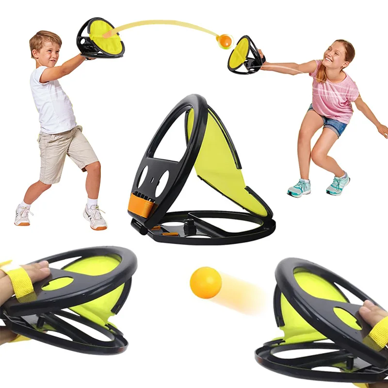 Catch Ball Game for Adult Kid Outdoor Indoor Funny Interaction Sensory Sport Toy Training Hand Eye Coordination Parent Child Toy Catch Ball Game for Adult Kid Outdoor Indoor Funny Interaction Sensory Sport Toy Training Hand Eye Coordination Parent Child Toy