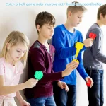 Throwing catching sensory integration game set outdoor toy catching set children's hand eye coordination training 5