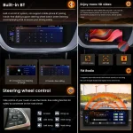 2026 NEW 1DIN MP3 MP5 Car Radio Stereo 6.86 inch HD Touch Screen Carplay Android Auto Multimedia Player BT FM Receiver Head Unit 3