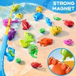 Children Bathtub Fishing Toy Swimming Bathing Pool Water Floating Fish Toy Parent-child Interactive Toys Game Children Toys new 3