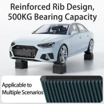 Adjustable Height Furniture Risers - High Load - Bearing, Triple Anti - Slip for Sofa, Bed & Desk 5