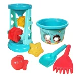 23PCS Summer Beach Set Toys For Kids Digging Sand Plastic Bucket Watering Bottle Shovels Children Beach Water Game Toys Tools 5