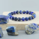 Real 5A Natural Lapis Lazuli Stone Beads Bracelet Homme Elastic High Quality Energy Healing Jewelry for Women Gift for Boyfriend 4