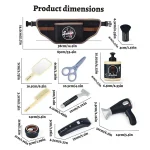 Kids Toys Barber Role Pretend Play for Boys Beauty Fashion Electric Hairdressing Cosmetics Tools Set Hair Salon Shaving Sets Toy 6