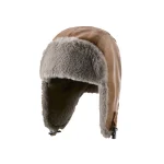 Men Winter Trapper Aviator Trooper Earflap Warm Russian Waterproof Ski Hat Women Bomber Cap Ear Protectors Dad Thick Fleece Hats 3