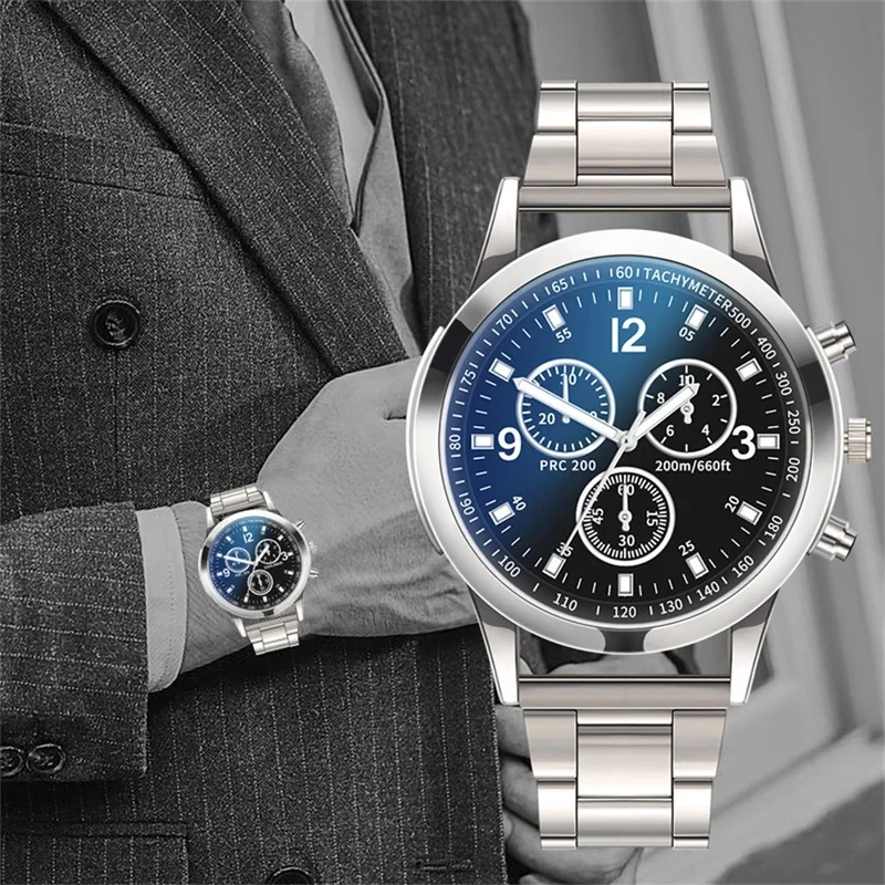 Fashion Mens Stainless Steel Watches Luxury Quartz Wristwatch Clock Men Business Casual Watch Relogio Masculino Fashion Mens Stainless Steel Watches Luxury Quartz Wristwatch Clock Men Business Casual Watch Relogio Masculino