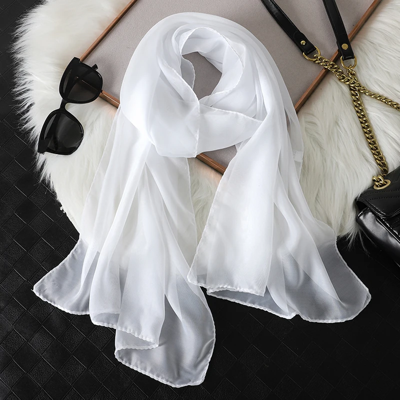 2023 New Fashion Summer Women soild color Beach Scarf Silk Shawls Headband Female Headband Wraps Sunscreen Hijab Wholesale 2023 New Fashion Summer Women soild color Beach Scarf Silk Shawls Headband Female Headband Wraps Sunscreen Hijab Wholesale