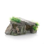 Reptile Hiding Hole Climbing Sunbathing Platform Turtle Hiding Hole Resin Decoration And Scenery Fish Tank Aquarium Landscape 5