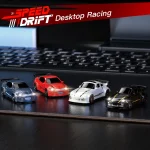 KF20 1/64 High Speed Drift RC Car 2.4G 4WD Remote Control Desktop Mini GTR Racing Model Cars for Boys Kids Toy Gift 6