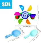 1pc Spinning Bath Toy Windmill, Fun Bathtime Sensory Play for Baby Boys & Girls, Ideal Birthday Christmas Gift 2