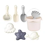 Children's Beach Toy Set, ATV, Sand Digging and Water Toy, Beach Bucket, Hourglass, Shovel, Beach Sand Play Tool Beach Toy 2