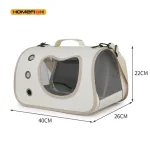 Portable Pet Carrier Bag for Small Dogs Cats Outdoor Foldable Cat Bag Breathable Cat Shoulder Bag Kitten Carrying Bag 6