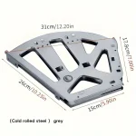 Flip shoe cabinet accessories,flip bucket shoe rack,stainless steel thickened shoe cabinet accessories,hardware hidden flip rack 3
