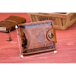 Men's Wallets with 100 US Dollar Pattern Hasp Male Leather Wallet with Zipper Card Holder Coin Pocket Purse cartera hombre 5