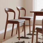 Desk Dining Chair Kitchen Furniture Home Outdoor Living Room Modern Dining Hotel Sets Wooden Relaxing Stuhl Balcony Furniture