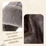 Men Winter Trapper Aviator Trooper Earflap Warm Russian Waterproof Ski Hat Women Bomber Cap Ear Protectors Dad Thick Fleece Hats 5