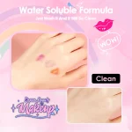 Kids Makeup Kit for Girls Princess Real Washable Pretend Play Cosmetic Set Toys with Mirror Non-Toxic & Safe Birthday Gifts 5