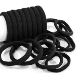 200PCS/Set Women Girls Basic Hair Bands Simple Solid Colors Elastic Headband Hair Ropes Ties Hair Accessories Ponytail Holder 3