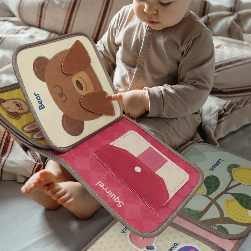 Montessori Busy Book Baby Early Education Book,Puzzle Toy, Animal Cognitive Fabric Book, Repeated Paste Book & Sensory toys Montessori Busy Book Baby Early Education Book,Puzzle Toy, Animal Cognitive Fabric Book, Repeated Paste Book & Sensory toys