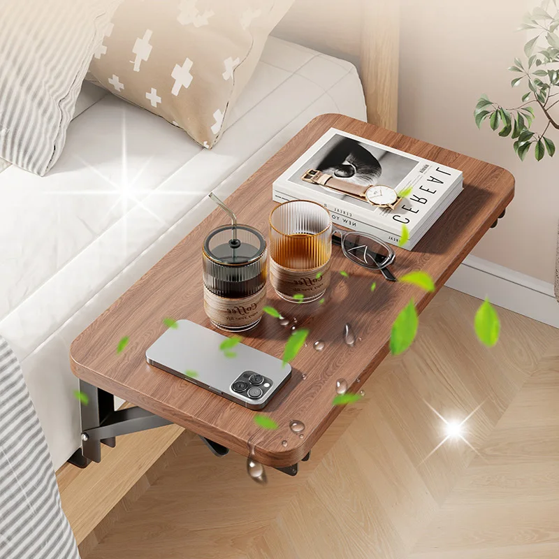 Foldable Bed Side Table Tray Organizer,Clip On Nightstand Bed Side Table Storage for Adult Kids,Bedside Shelf Desk Organizer Foldable Bed Side Table Tray Organizer,Clip On Nightstand Bed Side Table Storage for Adult Kids,Bedside Shelf Desk Organizer
