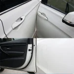 5M Car Door Edge Rubber Scratch Protector Strips Car Styling Mouldings Protection Side Doors Moldings Adhesive Scratch Tools New 4